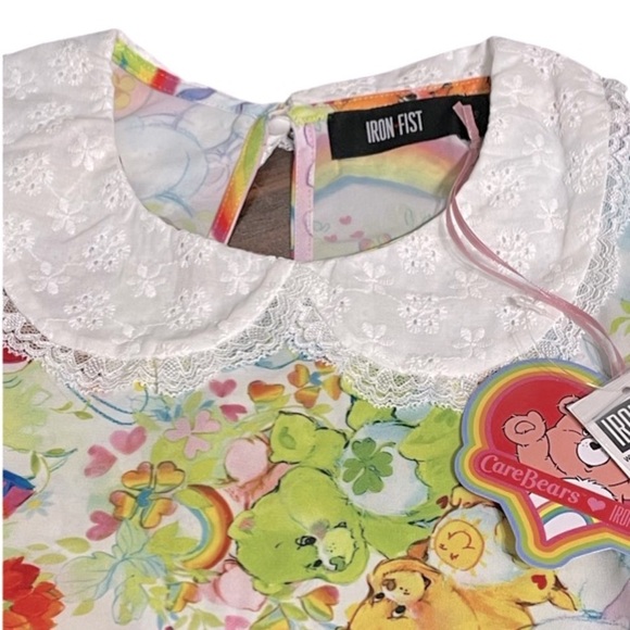 IRON FIST Care Bears Spring Fling girlie top S, M, L, NWT - Picture 10 of 11